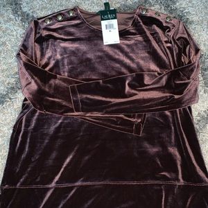 Ralph Lauren Velvet Women Shirt